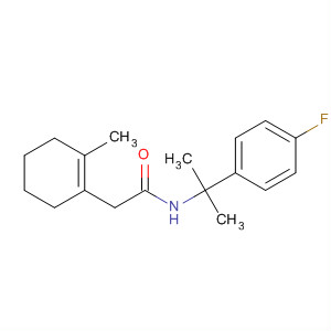 90299-22-2  1-Cyclohexene-1-acetamide,N-[1-(4-fluorophenyl)-1-methylethyl]-2-methyl-