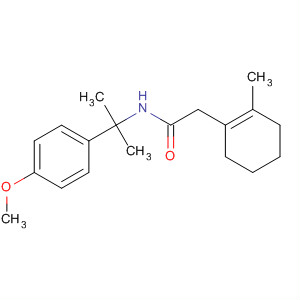 90299-31-3  1-Cyclohexene-1-acetamide,N-[1-(4-methoxyphenyl)-1-methylethyl]-2-methyl-