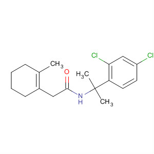 90299-35-7  1-Cyclohexene-1-acetamide,N-[1-(2,4-dichlorophenyl)-1-methylethyl]-2-methyl-