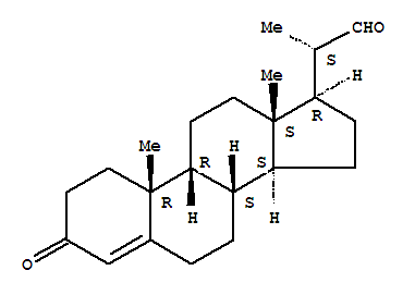 903-30-0  9b-Pregn-4-ene-20a-carboxaldehyde, 3-oxo- (7CI,8CI)