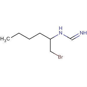 90304-09-9  Methanimidamide, N-[1-(bromomethyl)pentyl]-