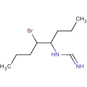 90304-12-4  Methanimidamide, N-(2-bromo-1-propylpentyl)-