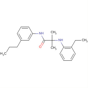 90304-81-7  Propanamide, 2-[(2-ethylphenyl)amino]-2-methyl-N-(3-propylphenyl)-