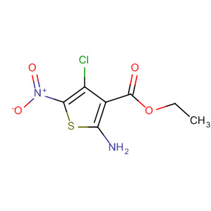 90312-17-7  3-Thiophenecarboxylic acid, 2-amino-4-chloro-5-nitro-, ethyl ester