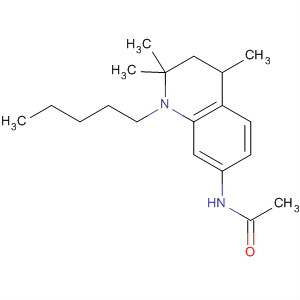 90312-25-7  Acetamide, N-(1,2,3,4-tetrahydro-2,2,4-trimethyl-1-pentyl-7-quinolinyl)-