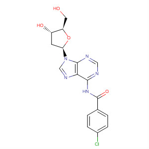 90335-43-6  Adenosine, N-(4-chlorobenzoyl)-2'-deoxy-