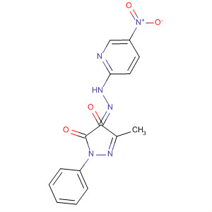 90352-83-3  1H-Pyrazole-4,5-dione, 3-methyl-1-phenyl-,4-[(5-nitro-2-pyridinyl)hydrazone]