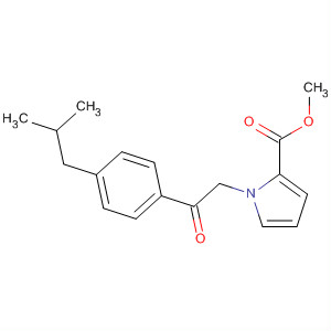 903526-41-0  1H-Pyrrole-2-carboxylic acid,1-[2-[4-(2-methylpropyl)phenyl]-2-oxoethyl]-, methyl ester