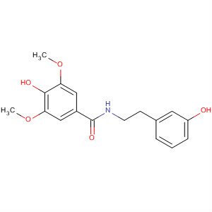 903527-12-8  Benzamide, 4-hydroxy-N-[2-(3-hydroxyphenyl)ethyl]-3,5-dimethoxy-