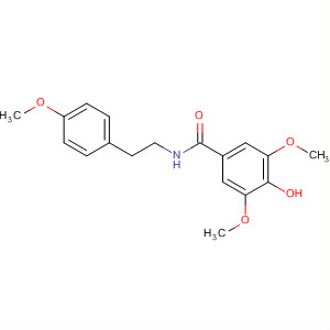 903527-17-3  Benzamide, 4-hydroxy-3,5-dimethoxy-N-[2-(4-methoxyphenyl)ethyl]-