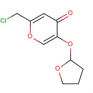 90376-16-2  4H-Pyran-4-one, 2-(chloromethyl)-5-[(tetrahydro-2-furanyl)oxy]-