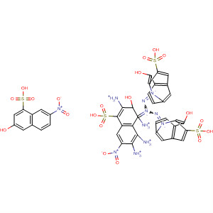 90377-78-9  1-Naphthalenesulfonic acid,4,4'-[iminobis[(1-hydroxy-3-sulfo-6,2-naphthalenediyl)azo]]bis[3-hydroxy-7-nitro-, tetraammonium salt