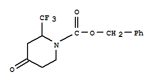 911298-12-9  1-Piperidinecarboxylicacid, 4-oxo-2-(trifluoromethyl)-, phenylmethyl ester