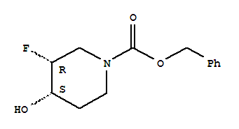 913574-95-5  1-Piperidinecarboxylicacid, 3-fluoro-4-hydroxy-, phenylmethyl ester, (3R,4S)-rel-
