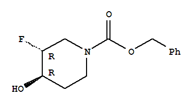 913574-96-6  1-Piperidinecarboxylicacid, 3-fluoro-4-hydroxy-, phenylmethyl ester,(3R,4R)-rel-