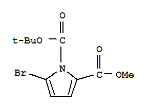 924708-81-6  1H-Pyrrole-1,2-dicarboxylicacid, 5-bromo-, 1-(1,1-dimethylethyl) 2-methyl ester