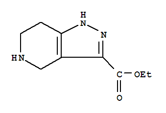 926926-62-7  1H-Pyrazolo[4,3-c]pyridine-3-carboxylicacid, 4,5,6,7-tetrahydro-, ethyl ester