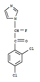 99427-96-0  Ethanone,1-(2,4-dichlorophenyl)-2-fluoro-2-(1H-imidazol-1-yl)-