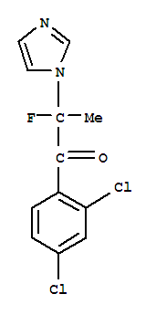 99427-98-2  1-Propanone,1-(2,4-dichlorophenyl)-2-fluoro-2-(1H-imidazol-1-yl)-