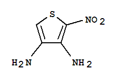 90069-97-9  3,4-Thiophenediamine,2-nitro-