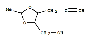 90199-55-6  1,3-Dioxolane-4-methanol,2-methyl-5-(2-propyn-1-yl)-