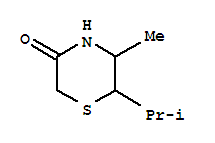 90204-61-8  3-Thiomorpholinone,5-methyl-6-(1-methylethyl)-