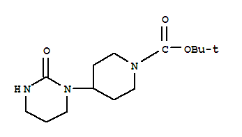 902133-66-8  1-Piperidinecarboxylicacid, 4-(tetrahydro-2-oxo-1(2H)-pyrimidinyl)-, 1,1-dimethylethyl ester