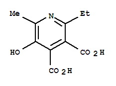 90923-27-6  3,4-Pyridinedicarboxylicacid, 2-ethyl-5-hydroxy-6-methyl-