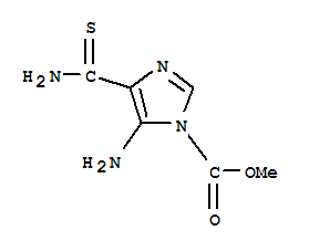 91026-76-5  1H-Imidazole-1-carboxylicacid, 5-amino-4-(aminothioxomethyl)-, methyl ester
