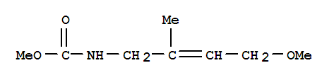 91434-69-4  Carbamic acid,(4-methoxy-2-methyl-2-butenyl)-, methyl ester (9CI)