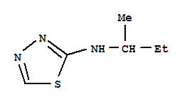 91461-79-9  1,3,4-Thiadiazol-2-amine,N-(1-methylpropyl)-