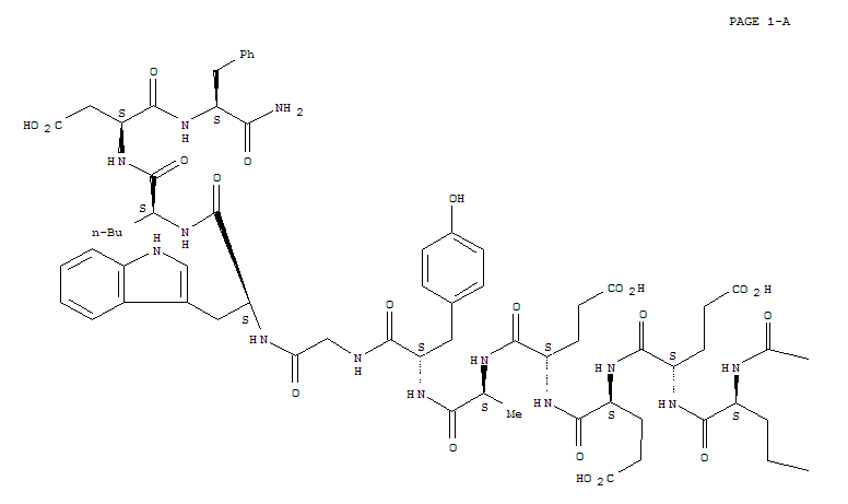 91482-43-8  22-34-Gastrin I(swine), 32-L-norleucine- (9CI)