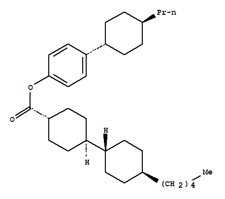 91545-93-6  [1,1'-Bicyclohexyl]-4-carboxylicacid, 4'-pentyl-, 4-(trans-4-propylcyclohexyl)phenyl ester, (trans,trans)-