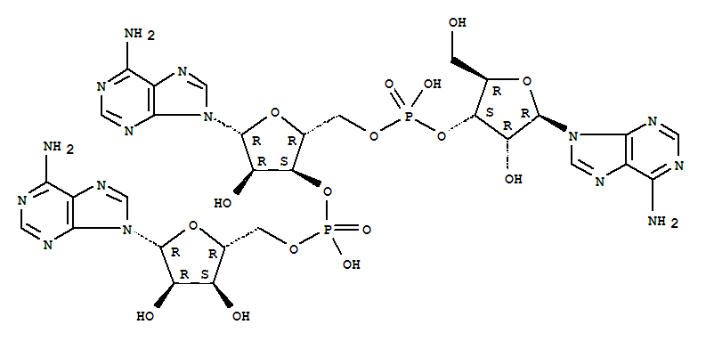 917-44-2  Adenosine, adenylyl-(3'®5')-adenylyl-(3'®5')-