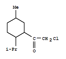 91883-21-5  Ethanone,2-chloro-1-[5-methyl-2-(1-methylethyl)cyclohexyl]-