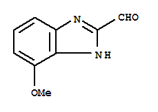 933741-33-4  1H-Benzimidazole-2-carboxaldehyde,7-methoxy-