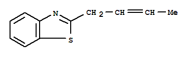 93702-93-3  Benzothiazole,2-(2-buten-1-yl)-