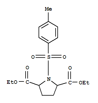 93725-00-9  2,5-Pyrrolidinedicarboxylicacid, 1-[(4-methylphenyl)sulfonyl]-, 2,5-diethyl ester