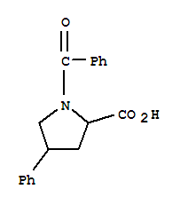 94005-34-2  Proline,1-benzoyl-4-phenyl-