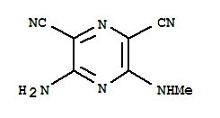 94053-74-4  2,6-Pyrazinedicarbonitrile,3-amino-5-(methylamino)-