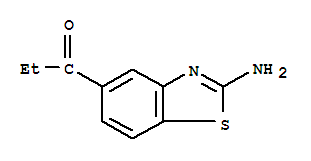 94704-09-3  1-Propanone,1-(2-amino-5-benzothiazolyl)-