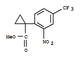 951885-67-9  Cyclopropanecarboxylicacid, 1-[2-nitro-4-(trifluoromethyl)phenyl]-, methyl ester