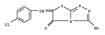 95356-83-5  Thiazolo[2,3-c]-1,2,4-triazol-5(6H)-one,6-[(4-chlorophenyl)methylene]-3-phenyl-