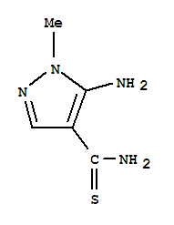 956534-58-0  1H-Pyrazole-4-carbothioamide,5-amino-1-methyl-