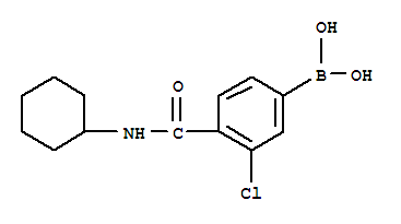 957034-65-0  Boronic acid,B-[3-chloro-4-[(cyclohexylamino)carbonyl]phenyl]-