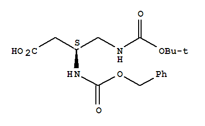96186-30-0  Butanoic acid,4-[[(1,1-dimethylethoxy)carbonyl]amino]-3-[[(phenylmethoxy)carbonyl]amino]-,(S)- (9CI)