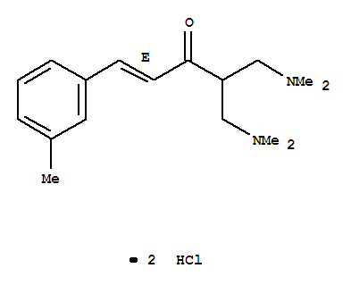 97241-94-6  1-Penten-3-one,5-(dimethylamino)-4-[(dimethylamino)methyl]-1-(3-methylphenyl)-,dihydrochloride, (E)- (9CI)