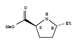 97465-32-2  Proline, 5-ethyl-,methyl ester, trans- (9CI)