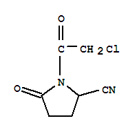 98062-39-6  2-Pyrrolidinecarbonitrile,1-(2-chloroacetyl)-5-oxo-