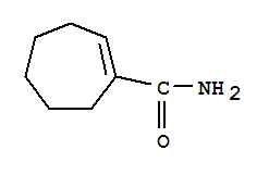 98425-73-1  1-Cycloheptene-1-carboxamide